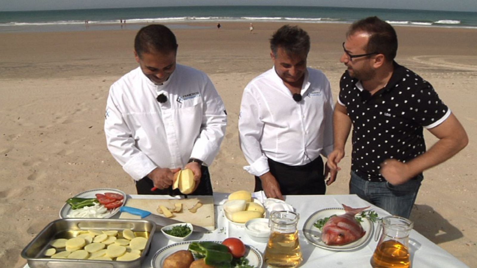 Aquí la tierra - Koldo busca el mejor pescado en Conil