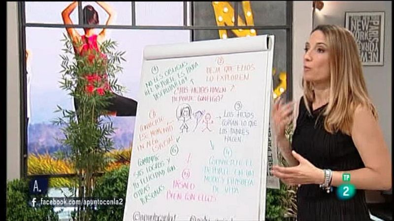 A punto con La 2 - A punto para vivir - Patr�cia Ram�rez - El deporte y los hijos