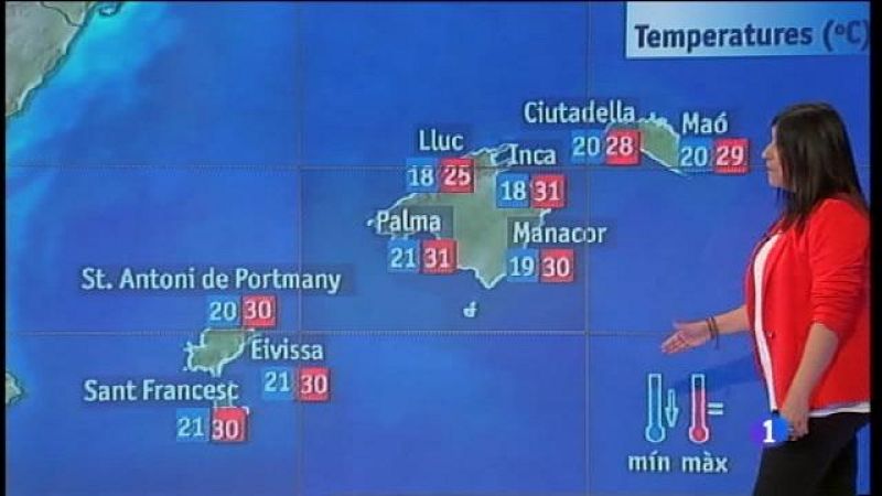 El temps a les Illes Balears - 04/07/16