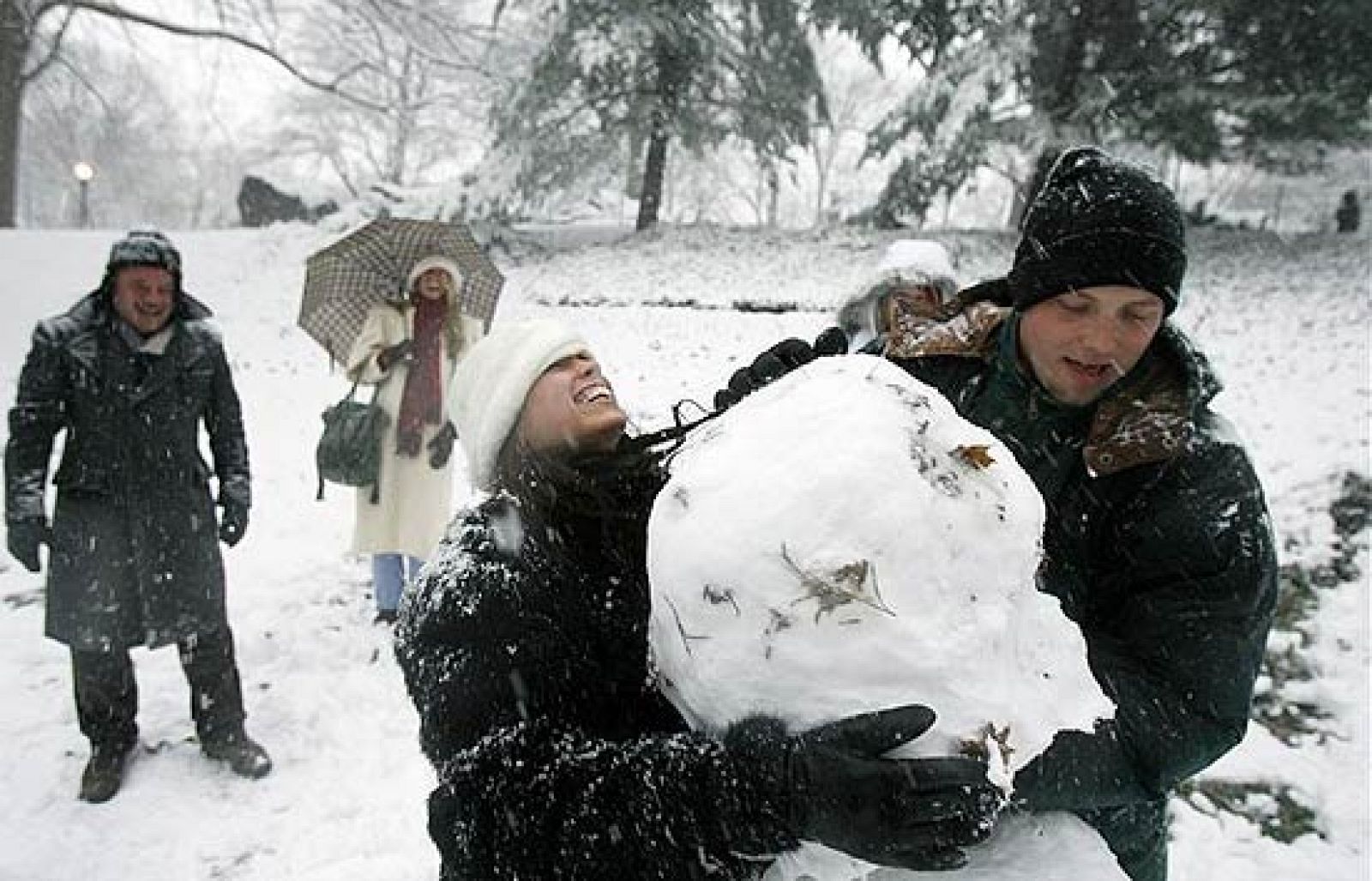 La nieve castiga a los Estados Unidos