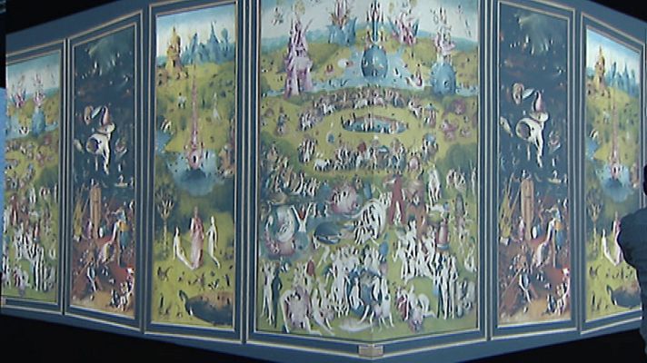 Telediario 1 - Así es un 'paseo' por 'El Jardín de las Delicias' de El Bosco