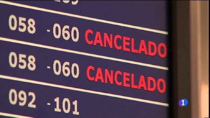 Més de 30 vols cancel·lats