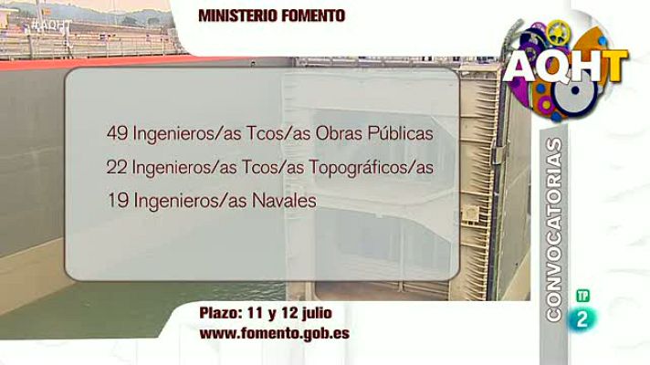 Aquí hay trabajo - 215 plazas y 3 bolsas de empleo público