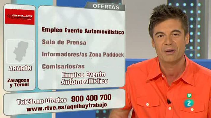 Aquí hay trabajo - 250 empleos en la Baja Aragón Zaragoza-Teruel