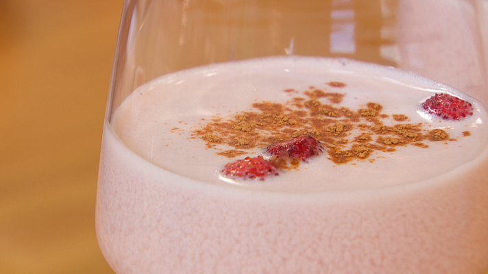 RTVE Cocina - Receta de horchata de fresas