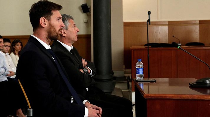 Telediario 1 - Messi recurrirá al Supremo la sentencia de 21 meses de cárcel para él y su padre