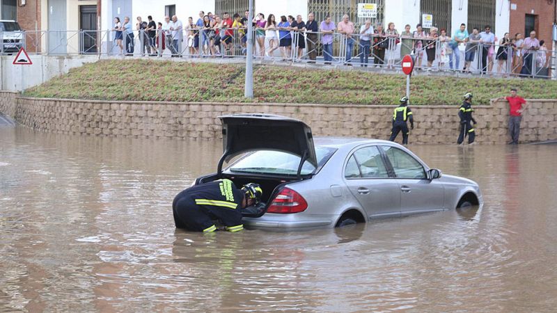 Las tormentas de las últimas horas han dejado grandes destrozos en Extremadura