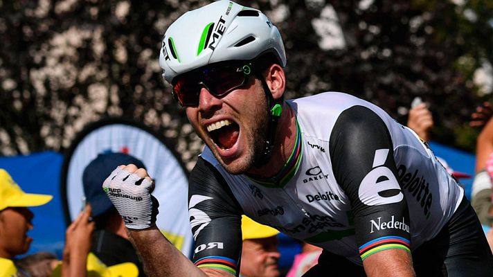 Telediario 1 - Cavendish logra su tercera etapa en la víspera de los Pirineos