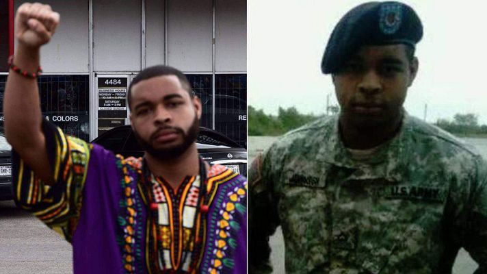 Telediario 1 - Micah Xavier Johnson, el francotirador identificado de la matanza de Dallas, estuvo destinado en Afganistán