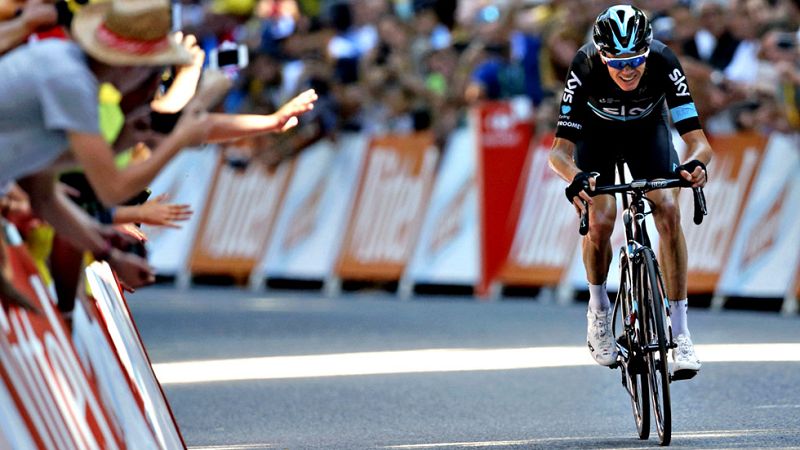 Froome ataca en la cima del Peyresourde y llega escapado a meta