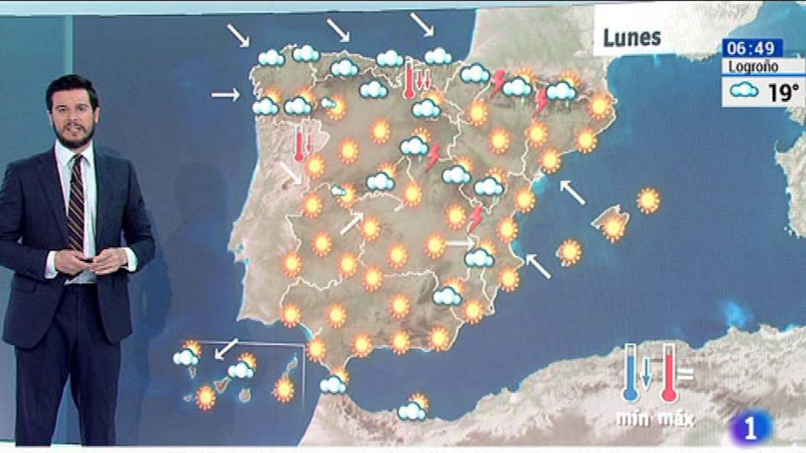 Mucho calor en toda España llegando a los 40 grados - El tiempo | Ver