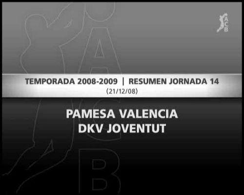 Baloncesto en RTVE - Pamesa 80-97 DKV Joventut