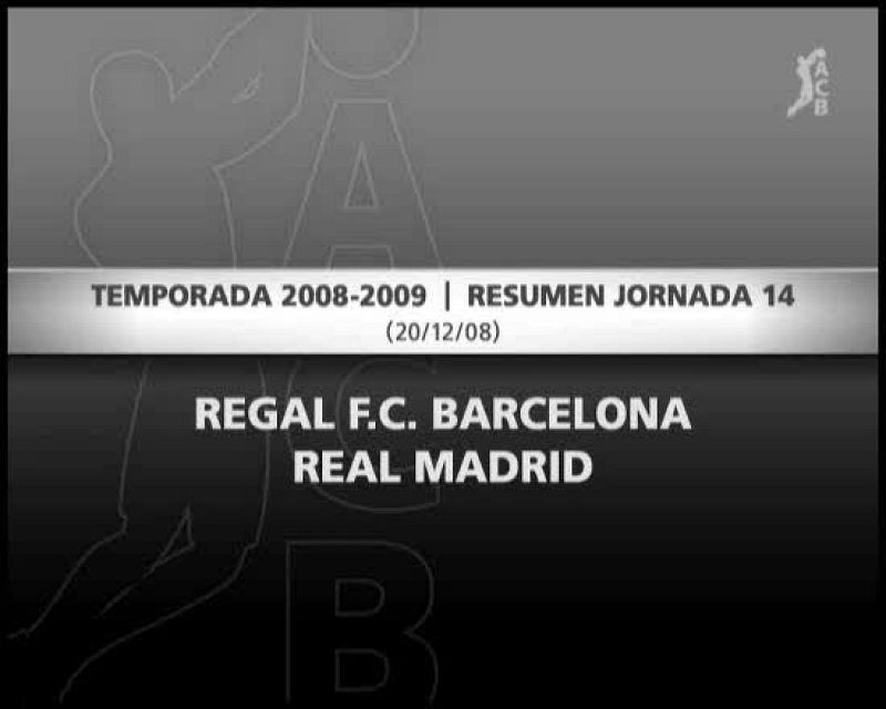 Barcelona 87-67 Real Madrid - Baloncesto en RTVE | Ver
