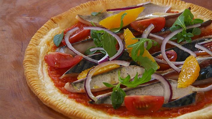 RTVE Cocina - Receta de tosta de caballa marinada