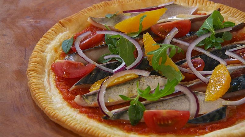 Torres en la cocina - Receta de tosta de caballa marinada