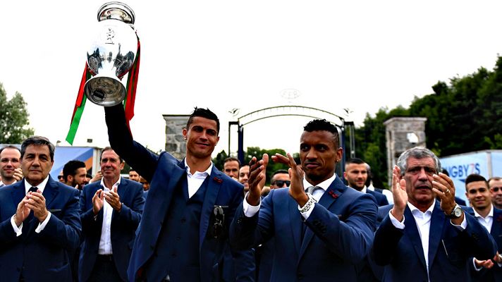 Telediario 1 - El Real Madrid ya sabe que CR7 llegaría muy justo a la Supercopa