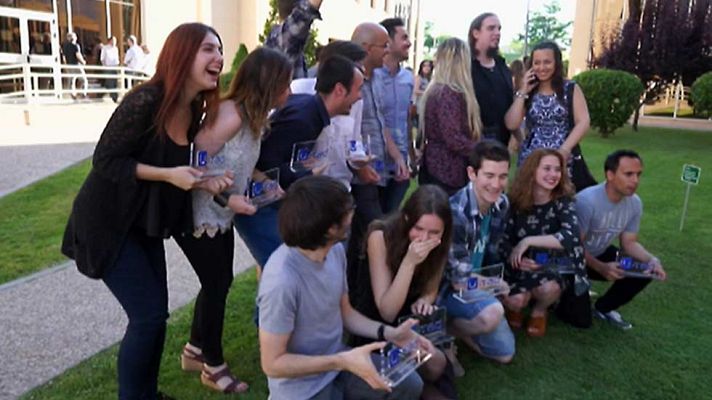 Telediario 1 - Los primeros graduados en animación en España ya están listos para el mercado laboral