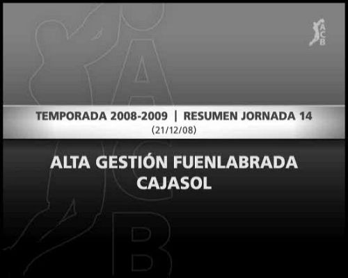 Baloncesto en RTVE - Fuenlabrada 84-79 Cajasol