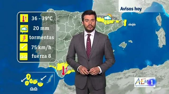 Noticias Andalucía - El tiempo en Andalucía- 12/7/2016