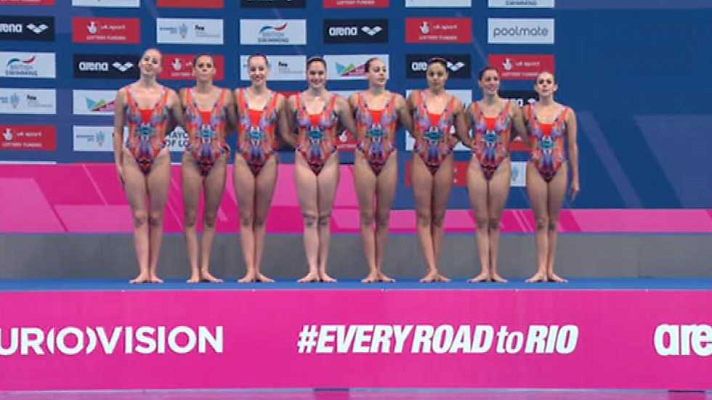 De Londres a Río - Natación sincronizada