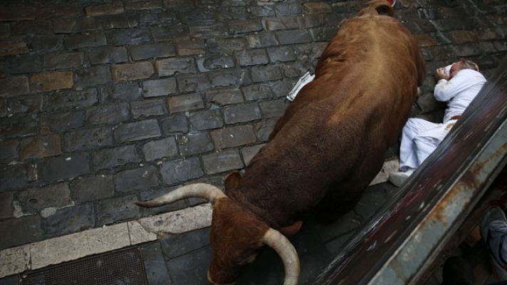 San Fermín - Las imágenes más espectaculares de los Núñez del Cuvillo