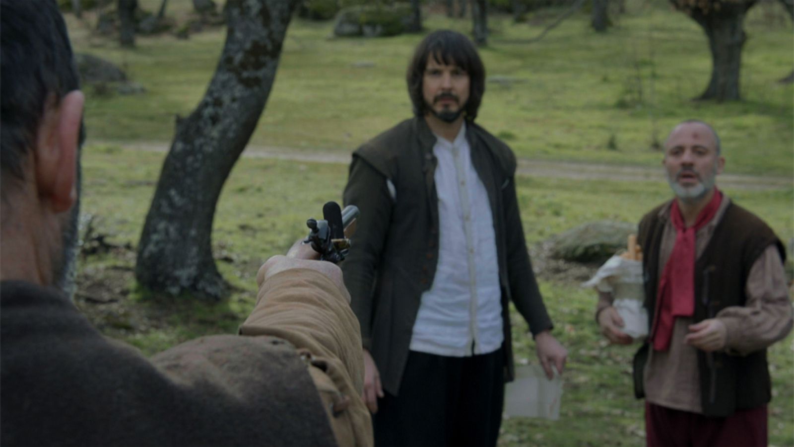 Águila Roja - El "tío Emilio" dispara a Gonzalo