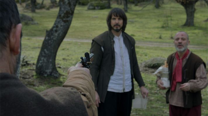 Águila Roja - El "tío Emilio" dispara a Gonzalo