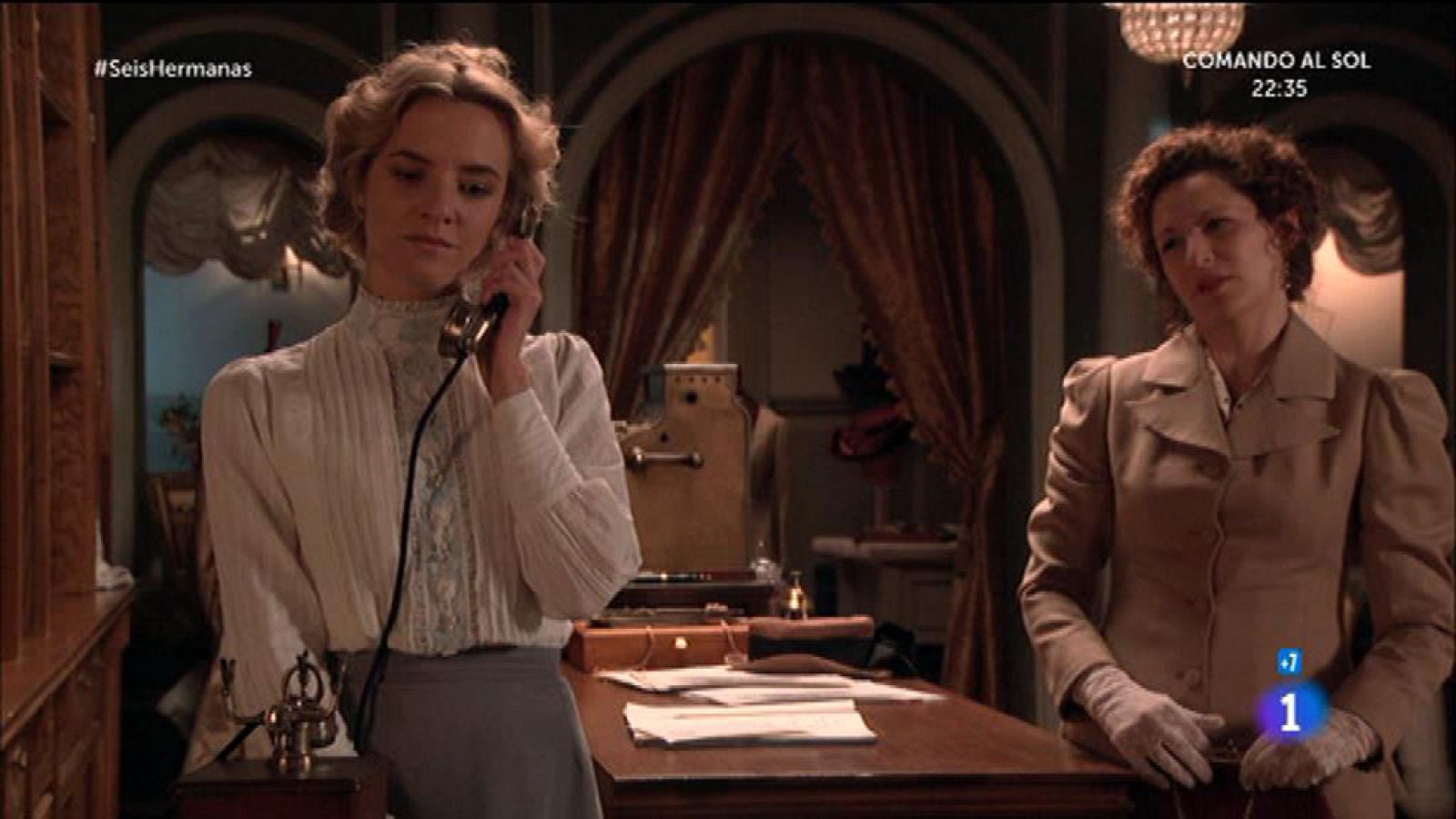 Seis Hermanas - Marina no acepta el trato que le propone Carolina