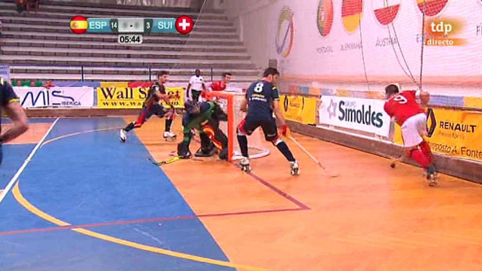 Hockey patines - Campeonato de Europa: España-Suiza - ver ahora