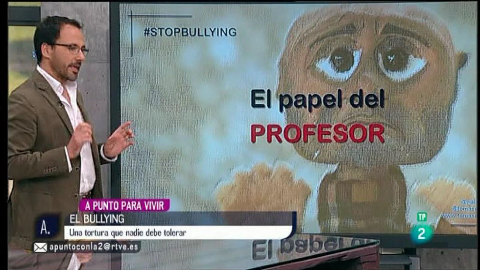 A punto con La 2 - A punto para vivir - Tomás Navarro - El 'bullyng'