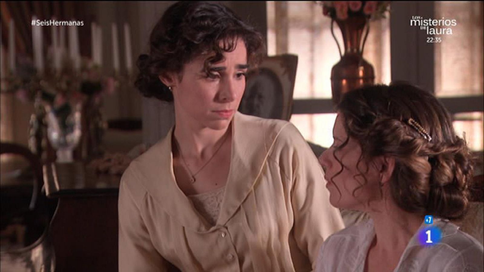 Seis Hermanas - Celia le aconseja a Blanca que luche por Cristóbal