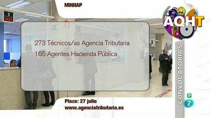 Aquí hay trabajo - 515 puestos y 10 bolsas de empleo público