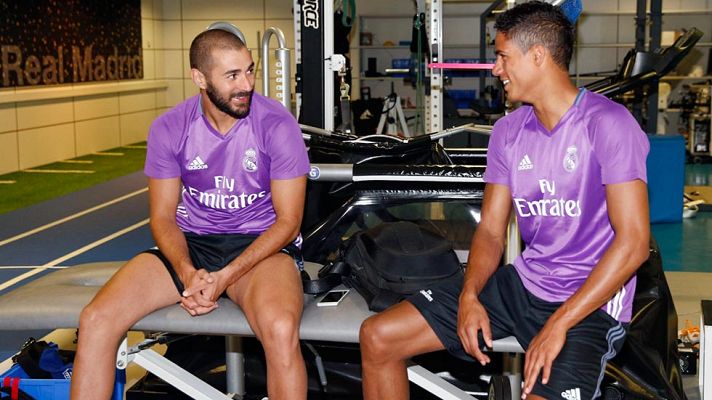 Telediario 1 - El Real Madrid regresa al trabajo