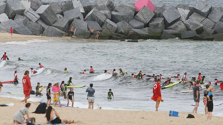 El tiempo - Viento con rachas muy fuertes en Estrecho y ascenso de temperaturas