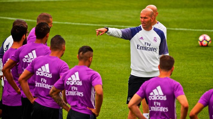 Telediario 1 - Zidane: "Me gusta Pogba"