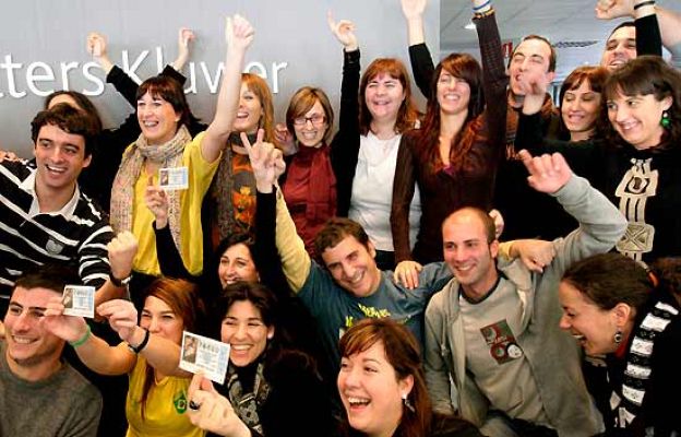 Lotería de Navidad - Cuarto premio en Bilbao