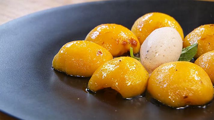 RTVE Cocina - Nísperos salteados