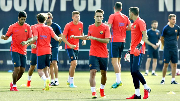 Telediario 1 - El Barça ya está en marcha a las órdenes de Luis Enrique