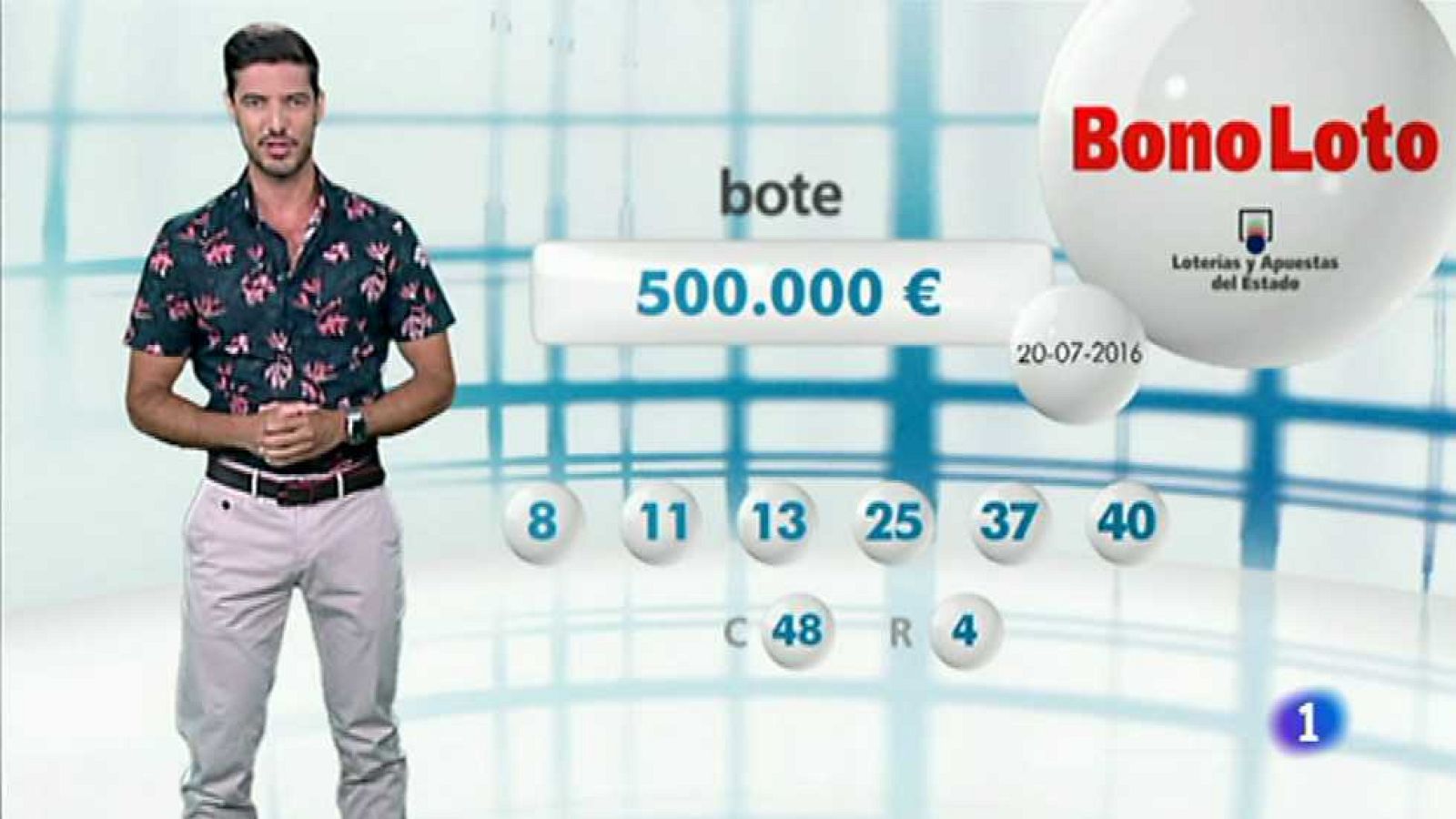Bonoloto - 20/07/16 - ver ahora
