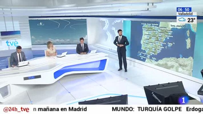  - Remite la ola de calor aunque las temperaturas seguirán altas en el sur, este y los archipiélagos