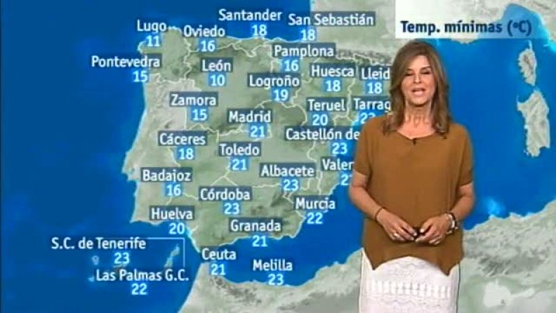 El tiempo en Aragón-21/07/16