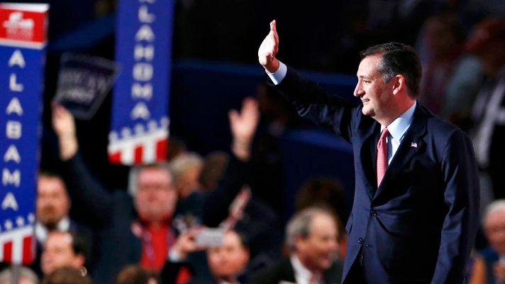 Telediario 1 - Cruz evita dar su apoyo a Trump y pone de relieve la división republicana en plena convención