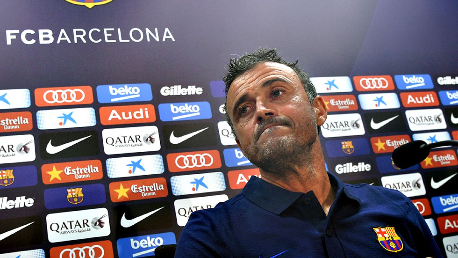 El entrenador del FC Barcelona, Luis Enrique, Martínez, aseguró este jueves que Leo Messi no estará "afectado" por sus problemas con la justicia, y no quiso entrar en detalle en ninguna tema relacionado con la campaña que efectuó el club a favor del