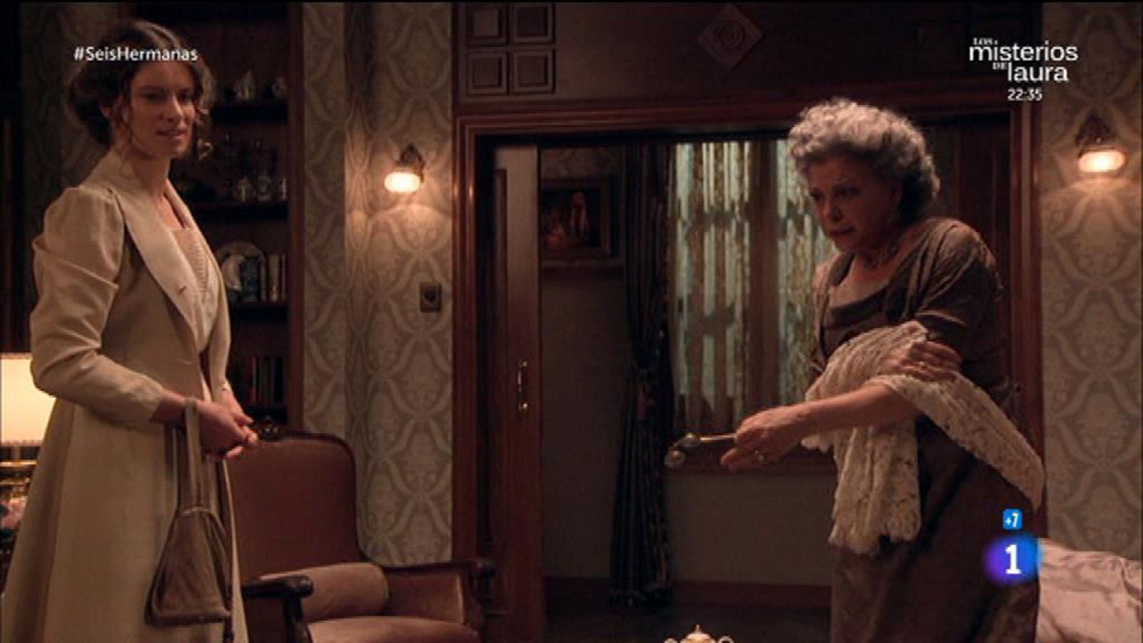 Seis Hermanas - Doña Dolores sufre un ataque al corazón