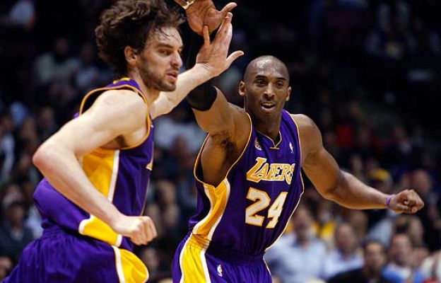 Baloncesto en RTVE - Pau Gasol debuta con los Lakers