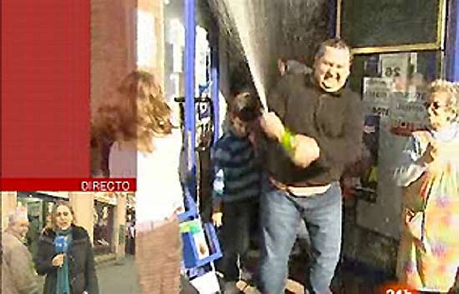 La resaca de la Lotería cierra comercios y abre bancos | RTVE.es | Ver