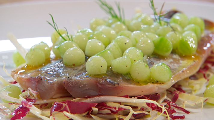 RTVE Cocina - Caballa en salmuera con ensalada