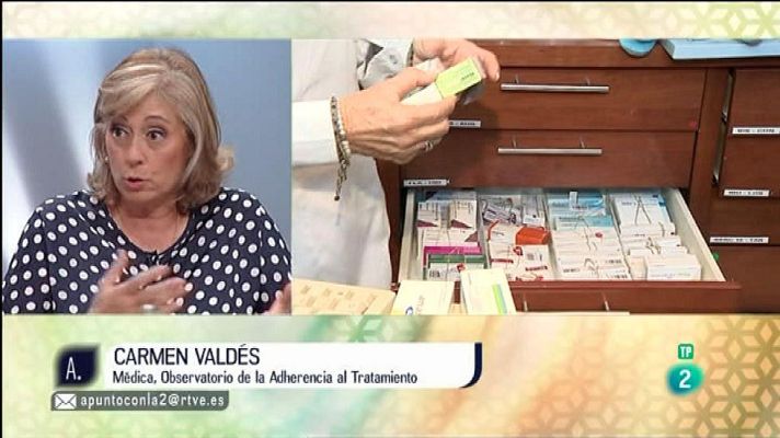 A punto con La 2 - Entrevista a Carmen Valdés sobre los tratamientos médicos