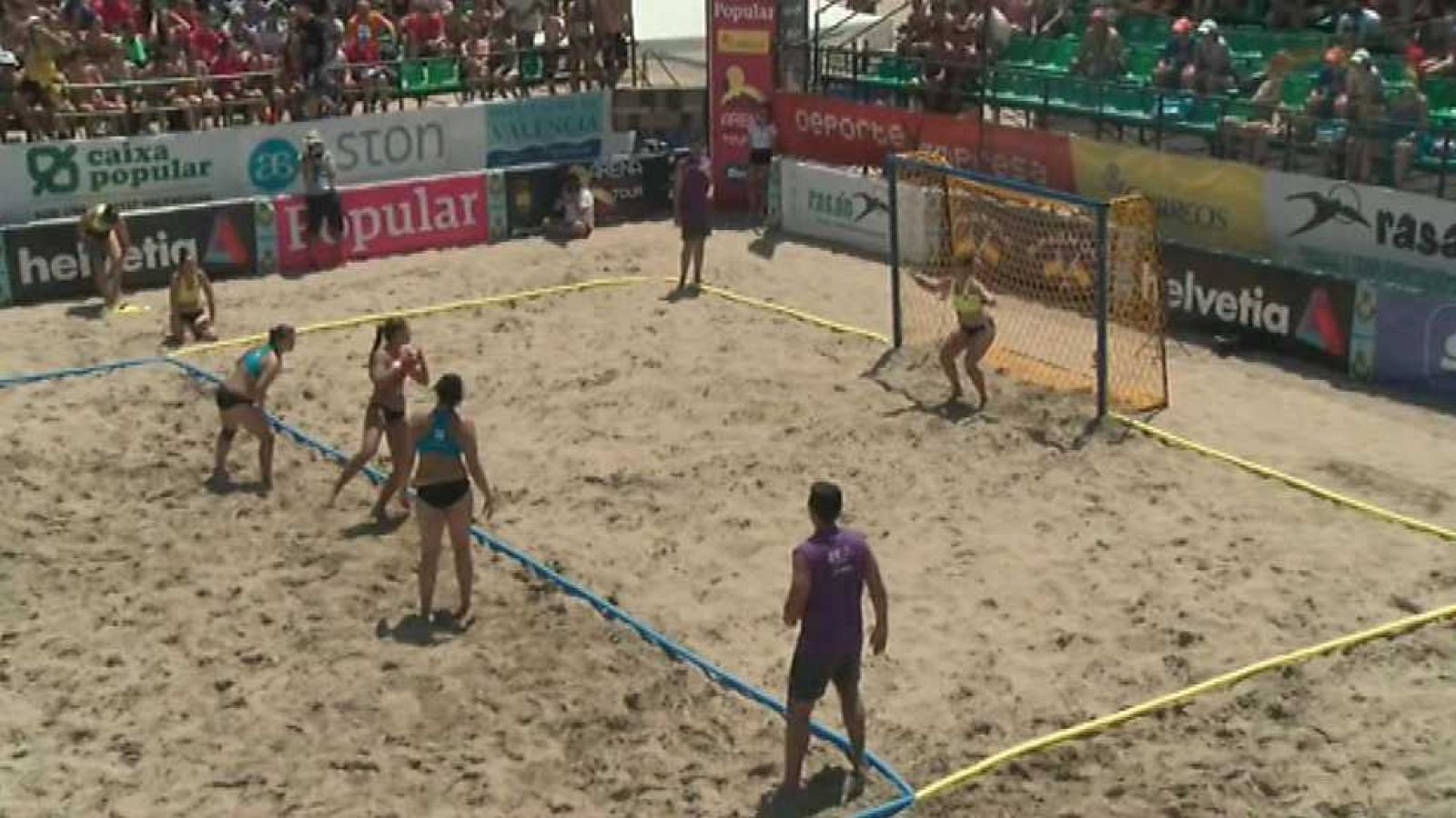 Balonmano playa - Arena Tour 2016. Programa 4 - ver ahora