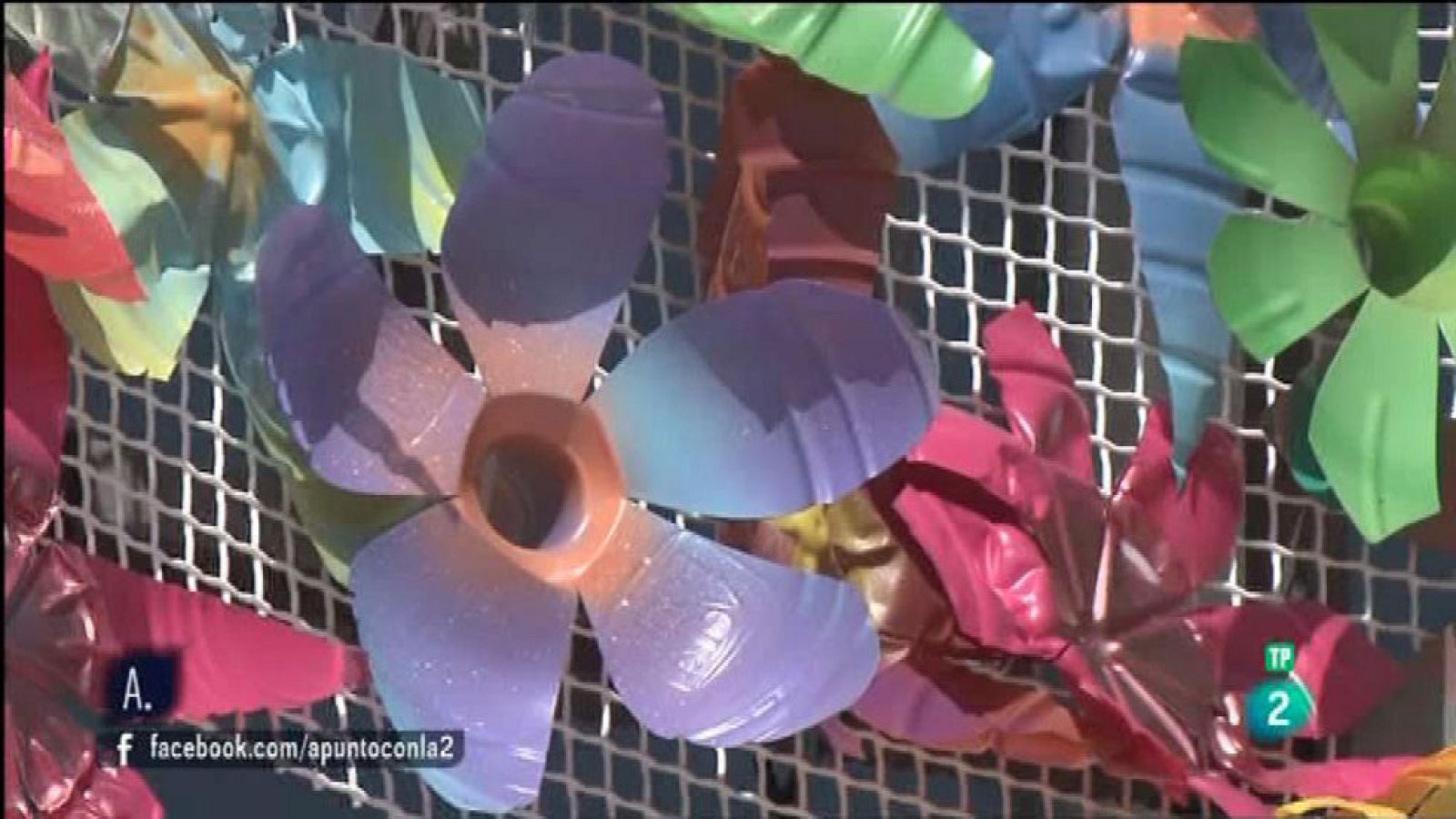 A punto con La 2 - Reciclando - Desi Valle y el supra-reciclaje